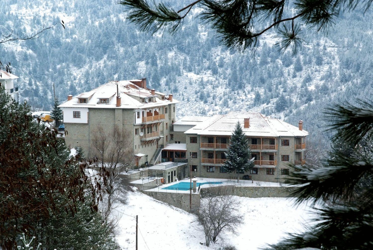 Hotel Victoria Metsovo Exterior foto